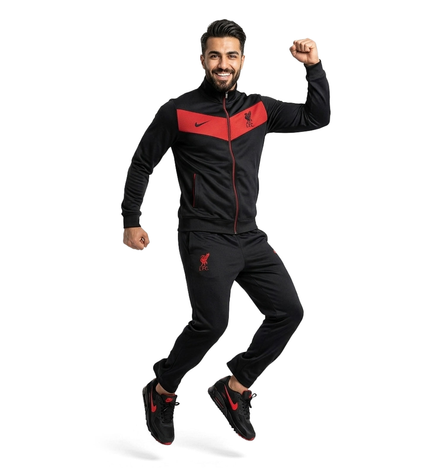 ست مردانه سویشرت شلوار Nike مشکی مدل 49613