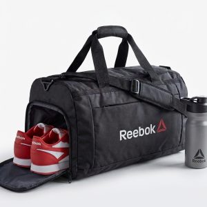 کیف ورزشی Reebok طوسی مدل 49607
