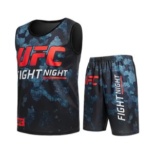 ست رکابی شلوارک مردانه Ufc یقه گرد مدل 49511
