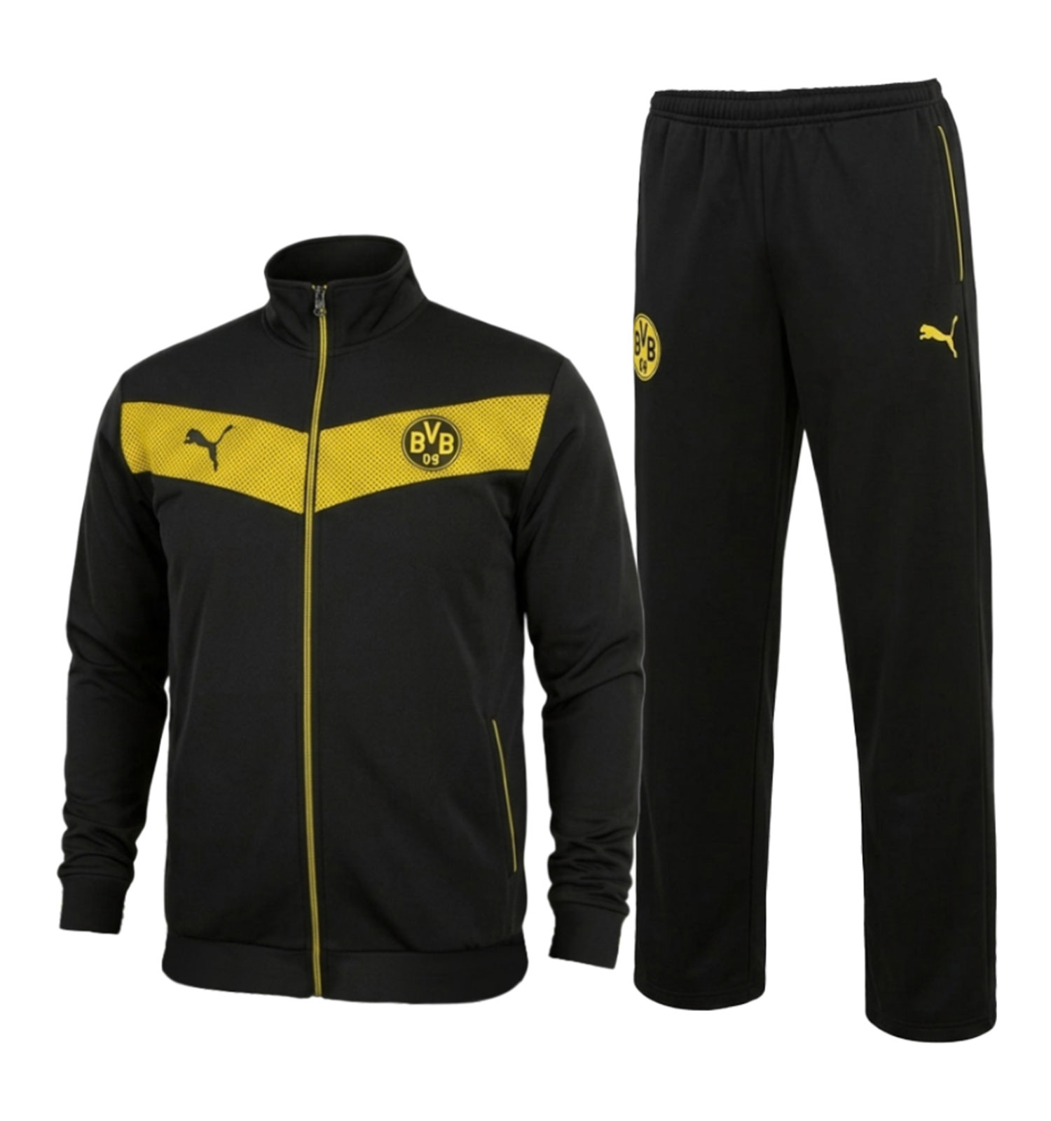 ست مردانه سویشرت شلوار Puma مشکی مدل 49614