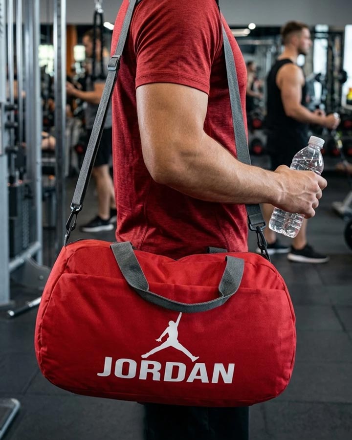 ساک ورزشی مدل Jordan قرمز کد 6512