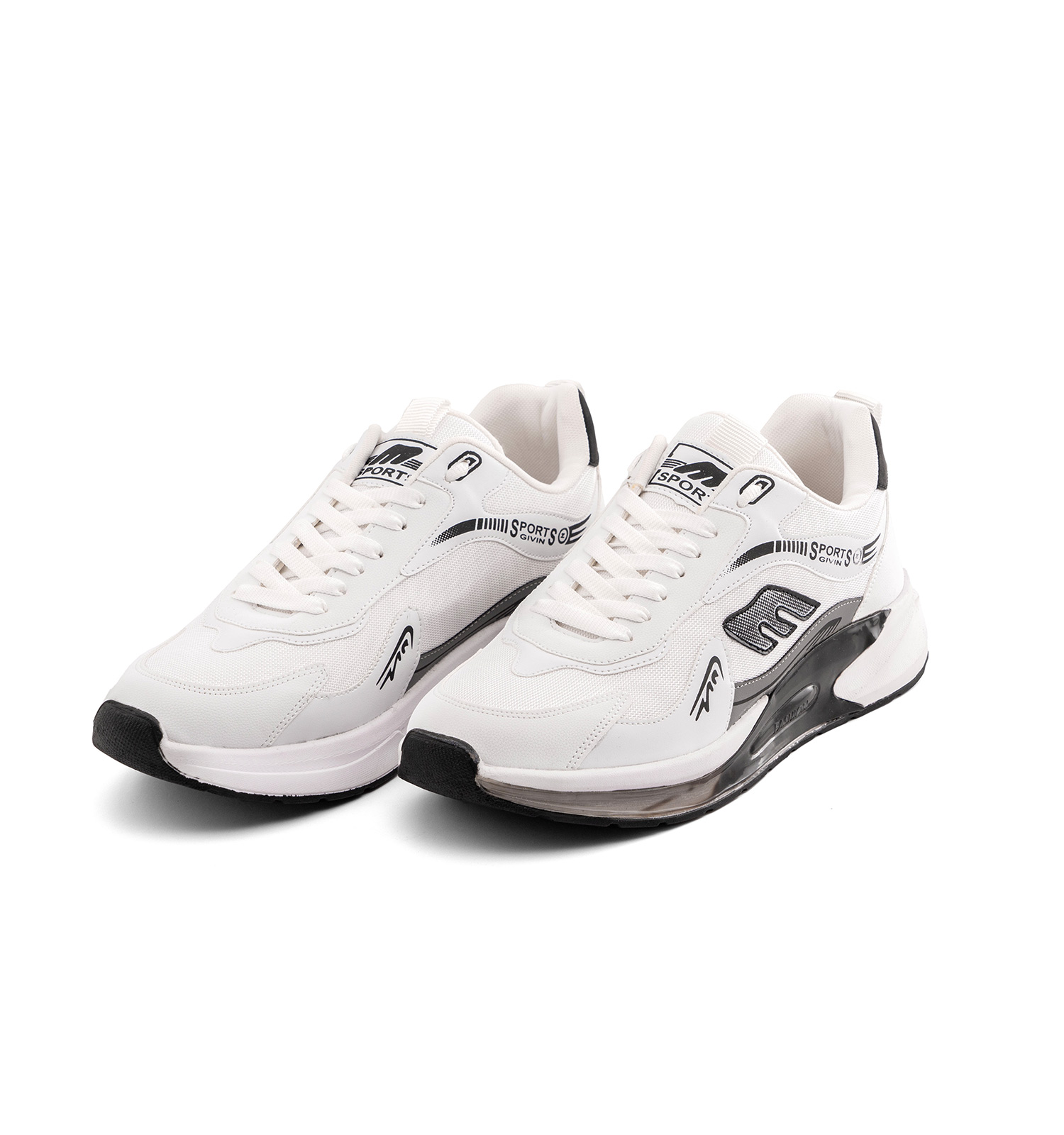 کفش اسپرت Balenciaga مردانه سفید بندی مدل 49789