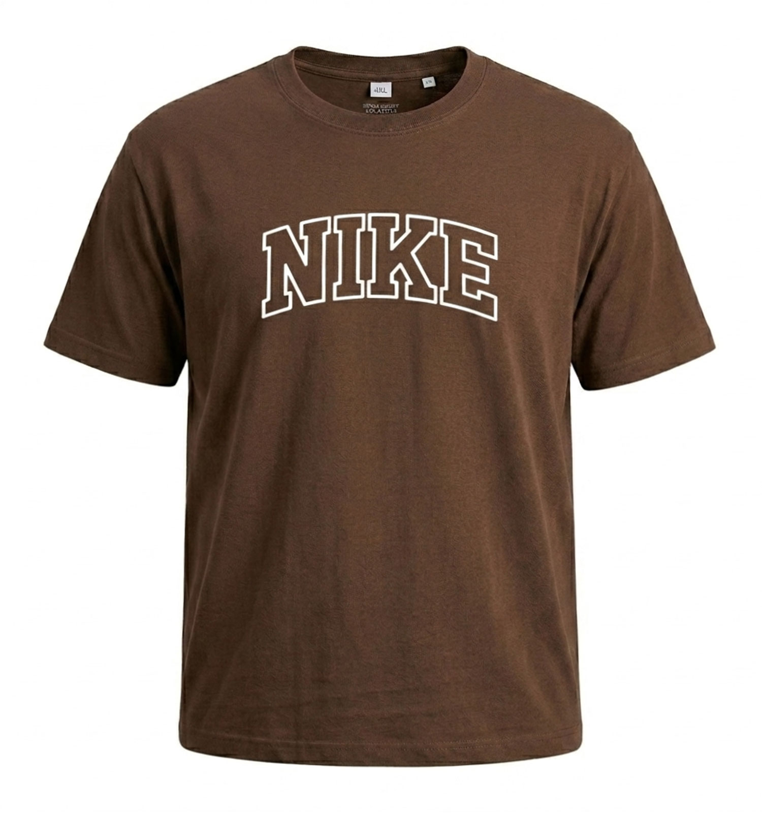 تیشرت Nike یقه گرد مردانه باکسی نخ پنبه طرحدار مدل 50110