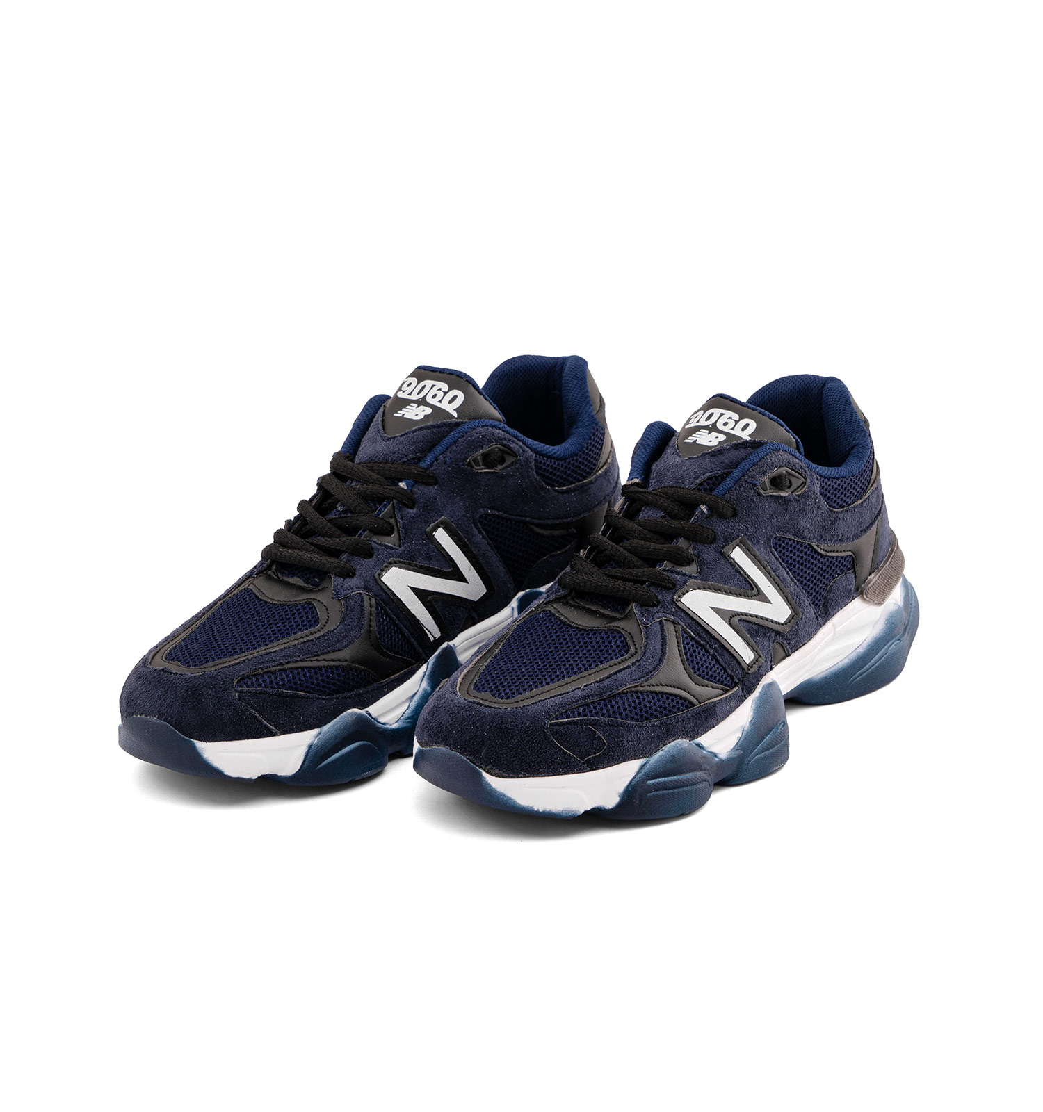 کفش اسپرت New Balance مردانه سرمه ای بندی مدل 49855