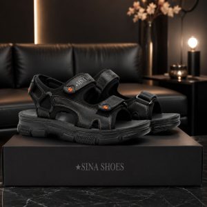 کفش صندل مردانه تابستانی مدل Sina Shoes مشکی