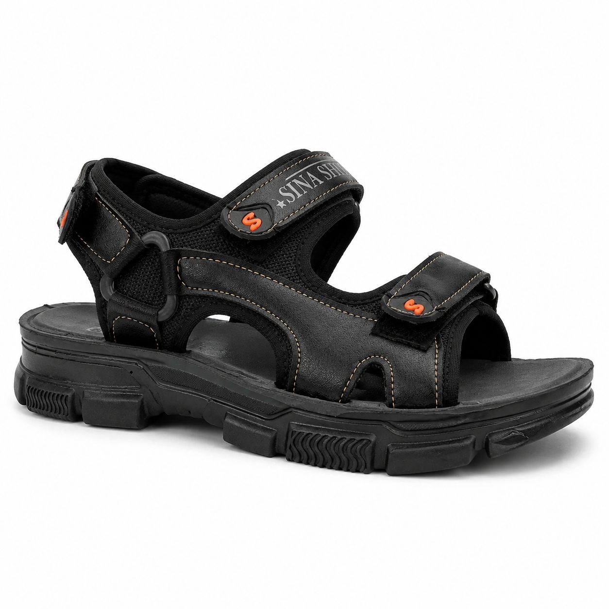 کفش صندل مردانه تابستانی مدل Sina Shoes مشکی