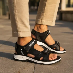 کفش صندل مردانه مدل Adidas مشکی