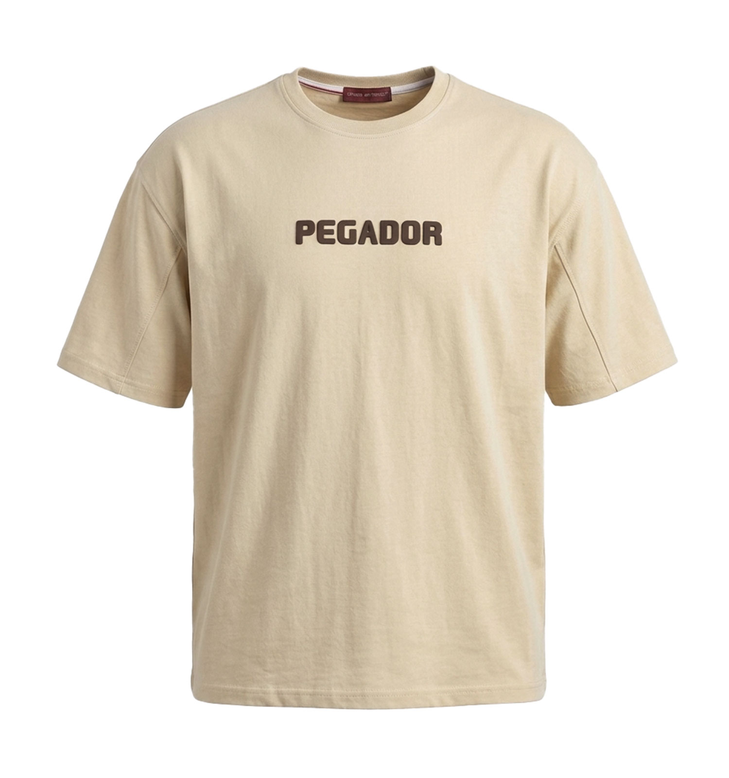 تیشرت Pegador یقه گرد مردانه باکسی دورس پنبه طرحدار مدل 50121