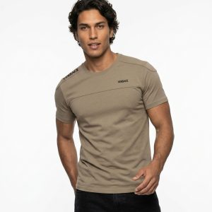 تیشرت Versace یقه گرد مردانه نخ پنبه طرحدار مدل 50133