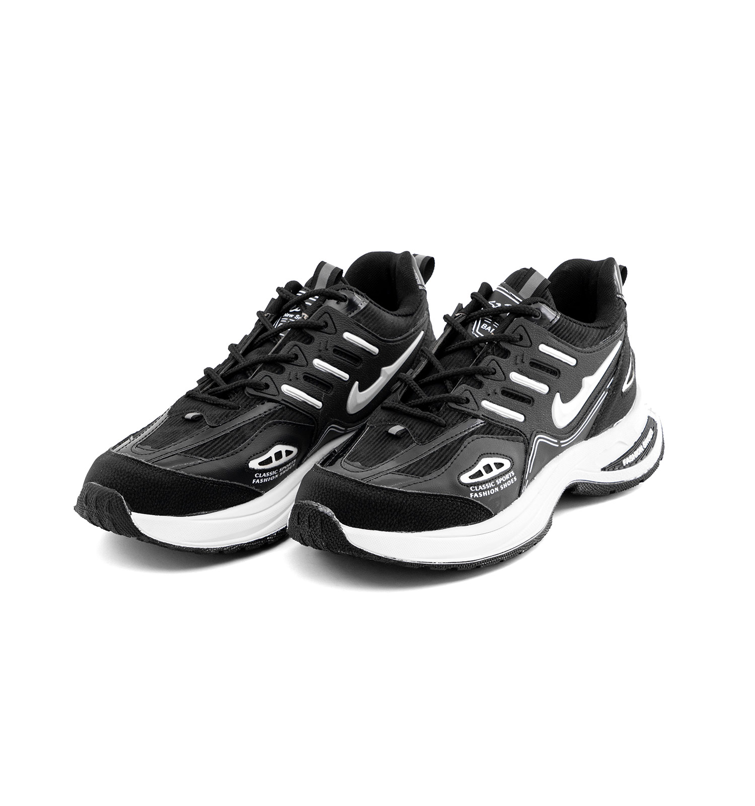 کفش اسپرت Nike مردانه مشکی بندی مدل 49899