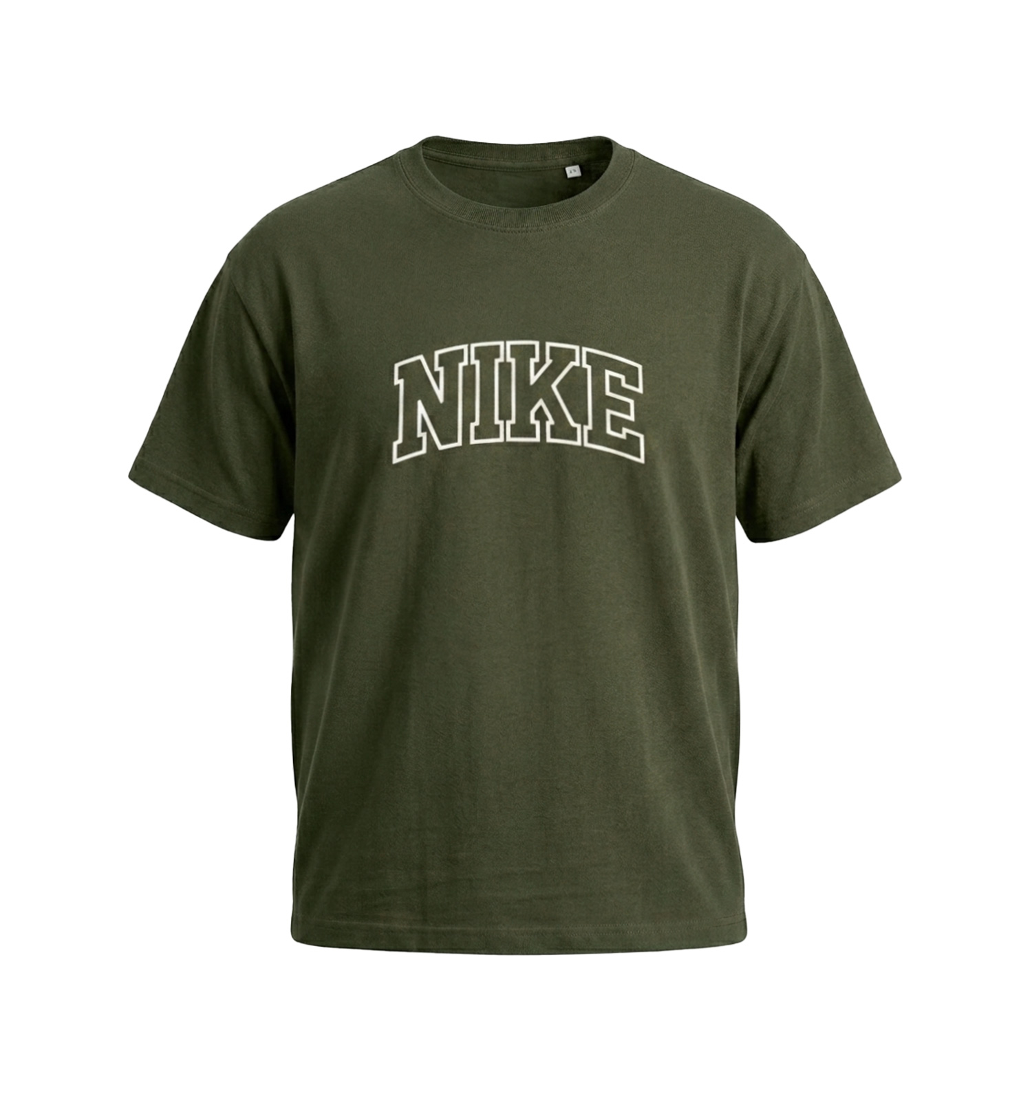 تیشرت Nike یقه گرد مردانه باکسی نخ پنبه طرحدار مدل 50105