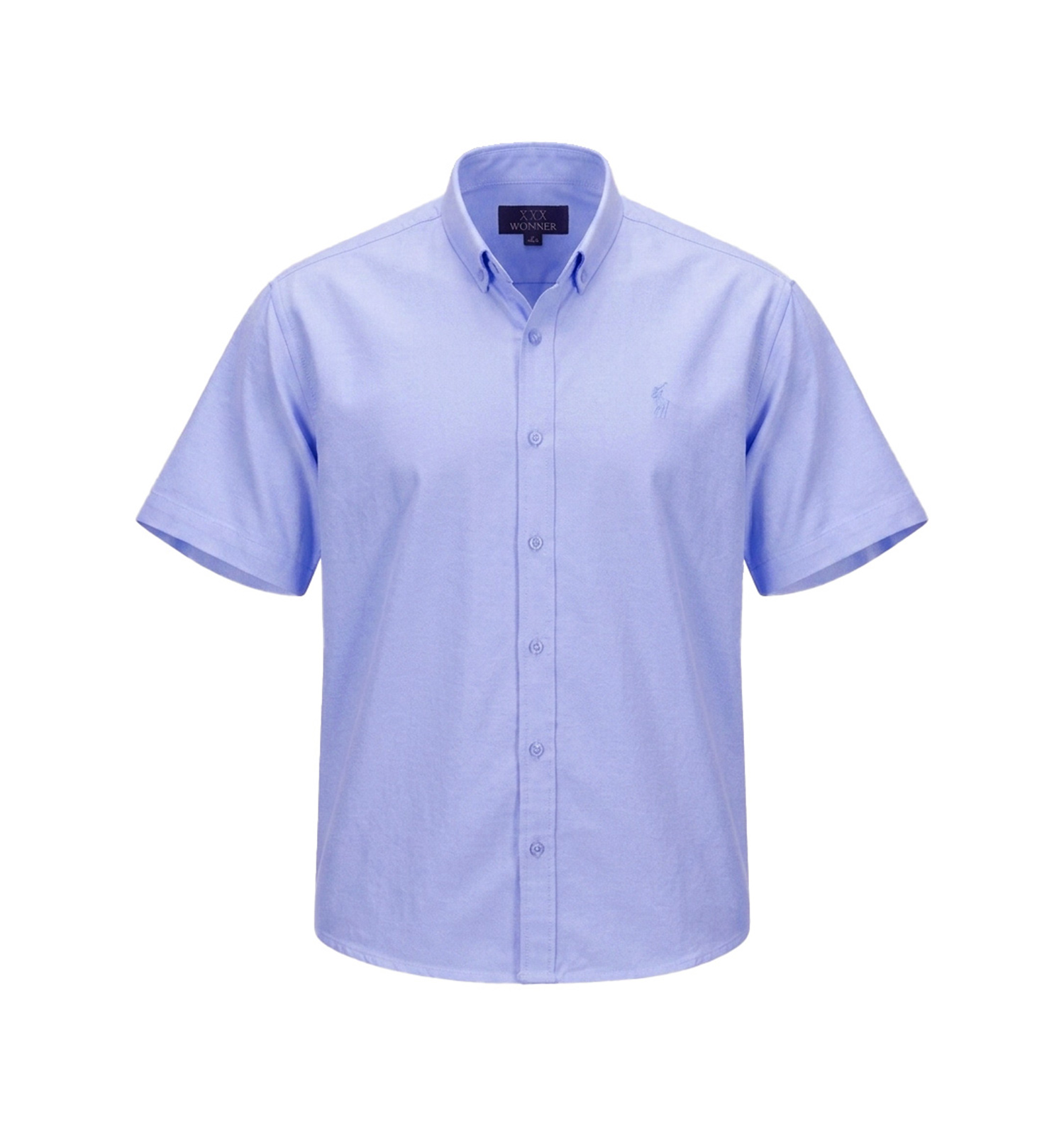 پیراهن نخی مردانه آستین کوتاه ساده Polo مدل 49739