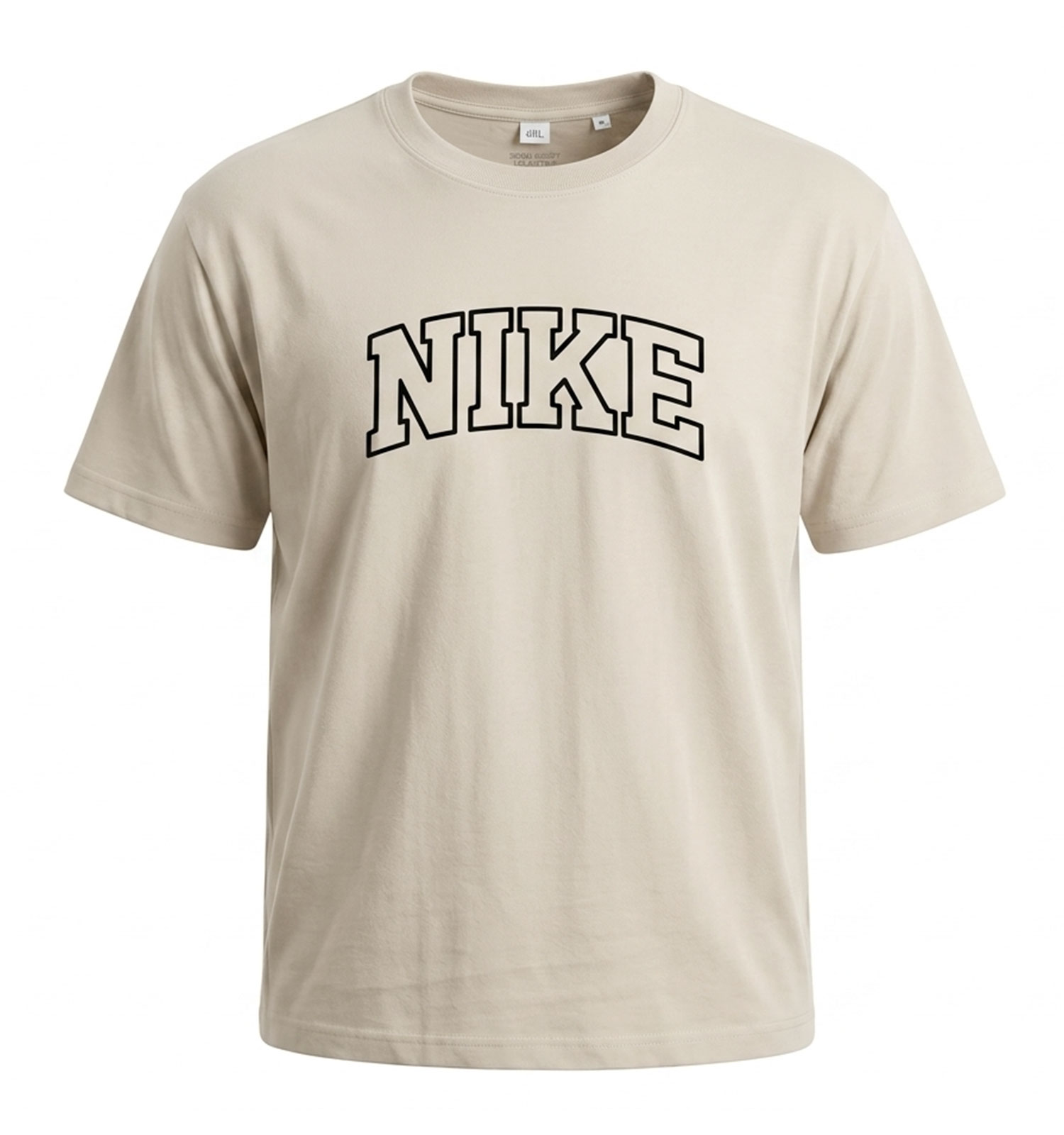 تیشرت Nike یقه گرد مردانه باکسی نخ پنبه طرحدار مدل 50108
