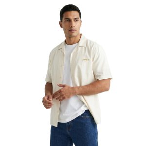 پیراهن لینن مردانه آستین کوتاه ساده Polo مدل 49729