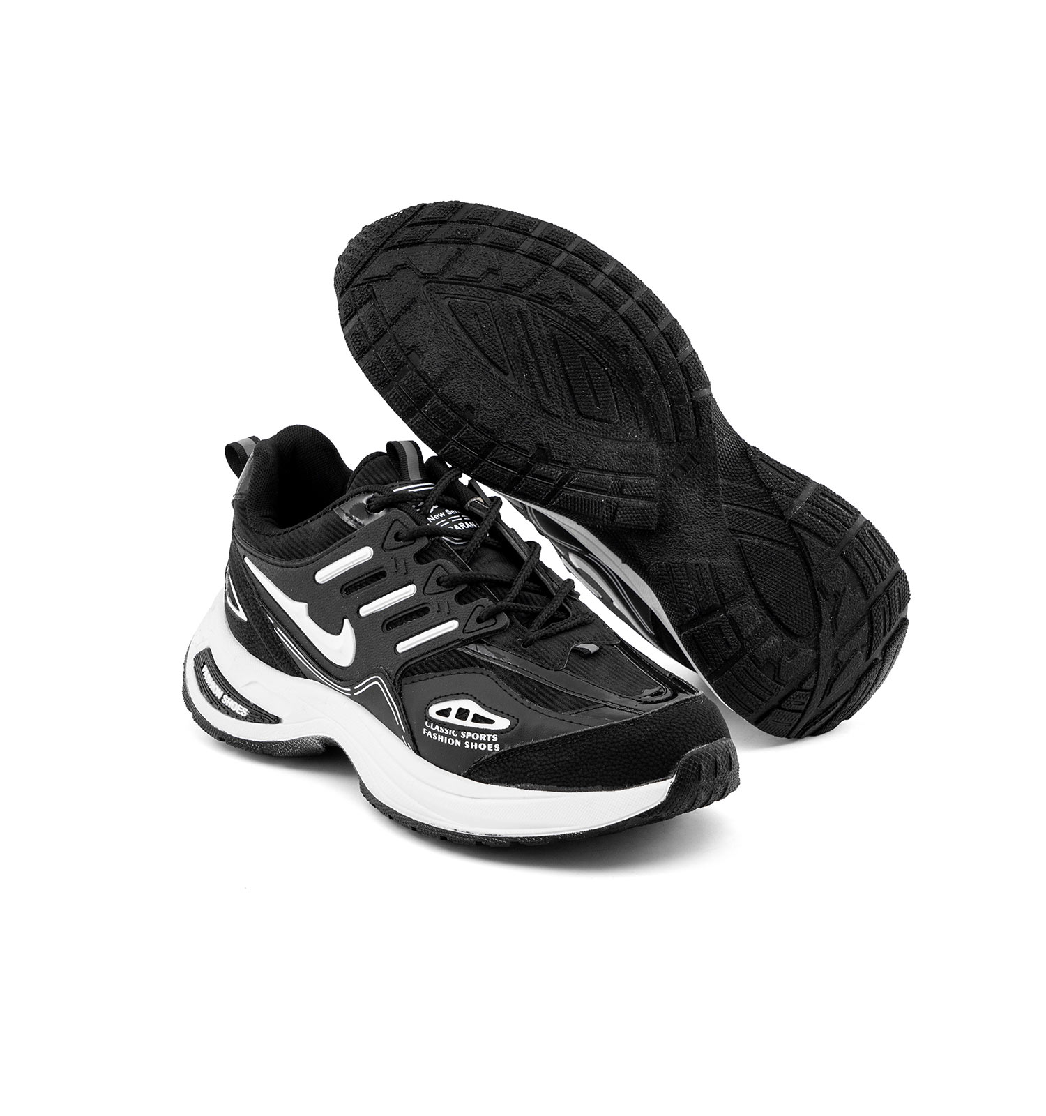 کفش اسپرت Nike مردانه مشکی بندی مدل 49899