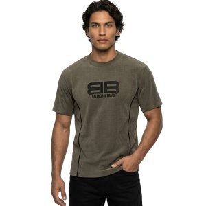 تیشرت Balenciaga یقه گرد مردانه طرحدار مدل 49755