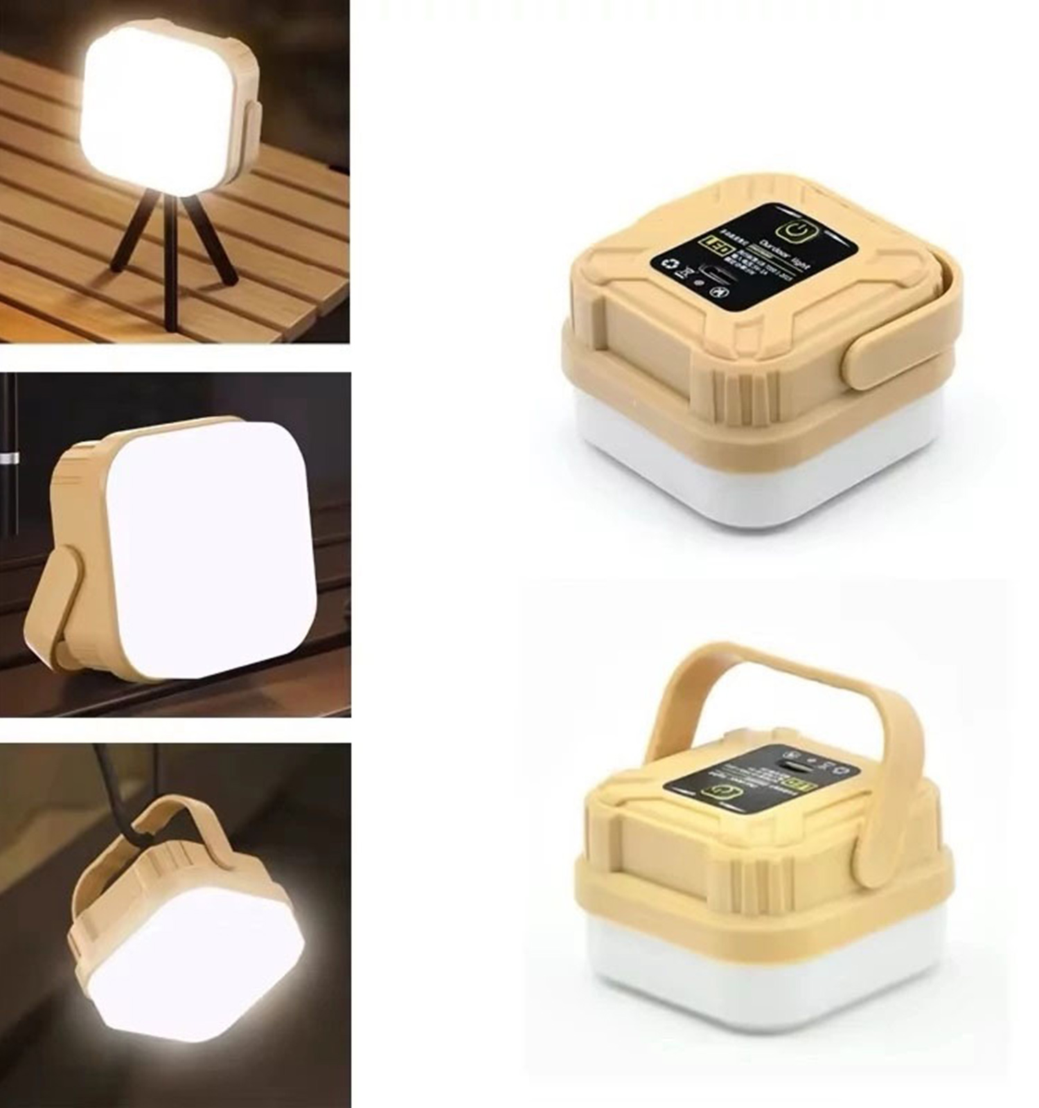 چراغ LED شارژی مدل 49928
