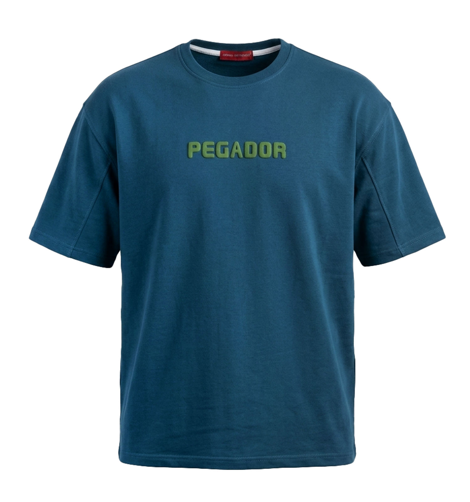 تیشرت Pegador یقه گرد مردانه باکسی دورس پنبه طرحدار مدل 50120