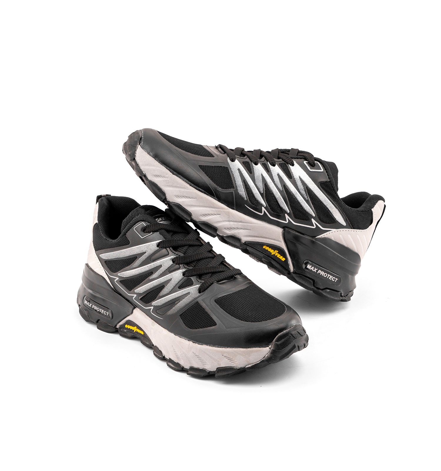 کفش اسپرت Skechers مردانه مشکی بندی مدل 49844