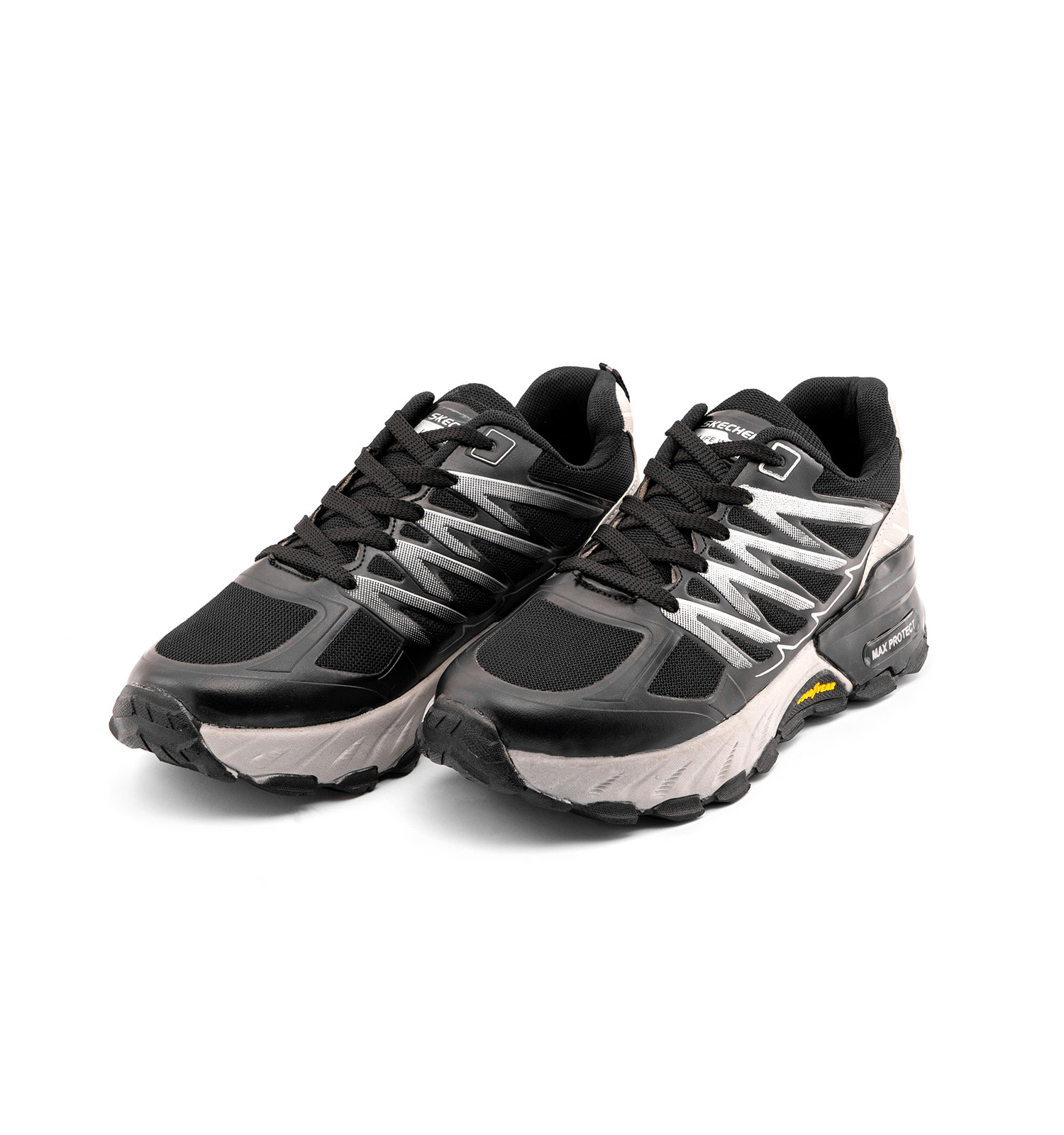 کفش اسپرت Skechers مردانه مشکی بندی مدل 49844