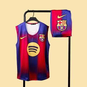ست رکابی شلوارک FCB مدل 3972