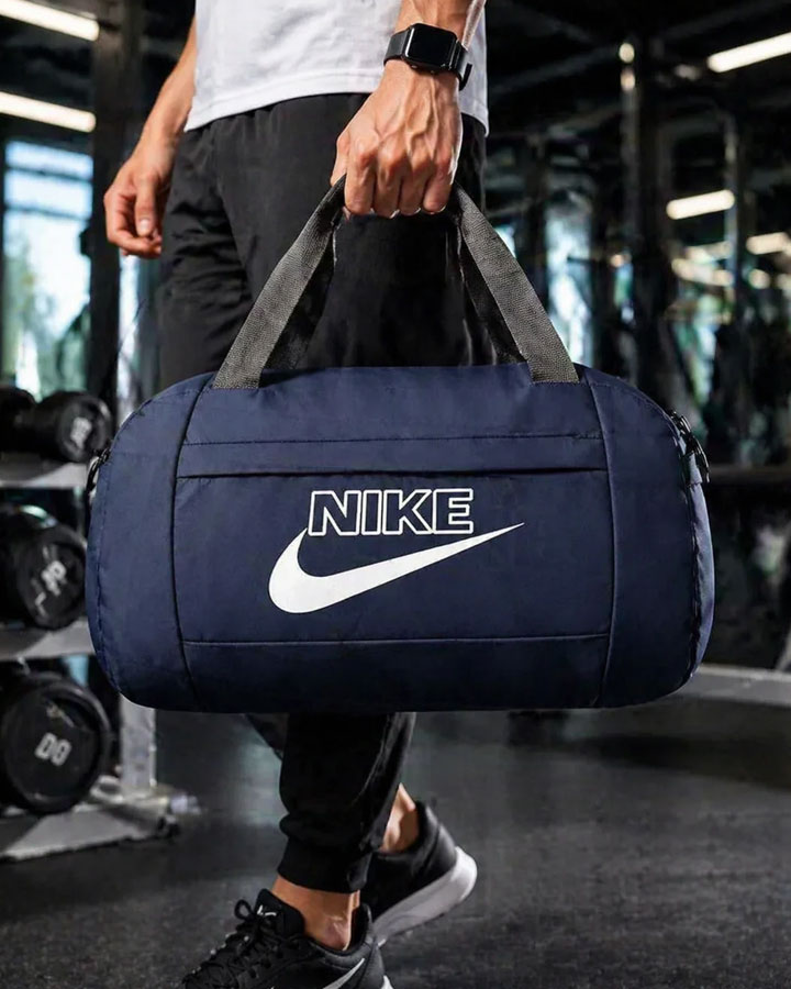 ساک ورزشی مدل NIKE سورمه ای کد6516