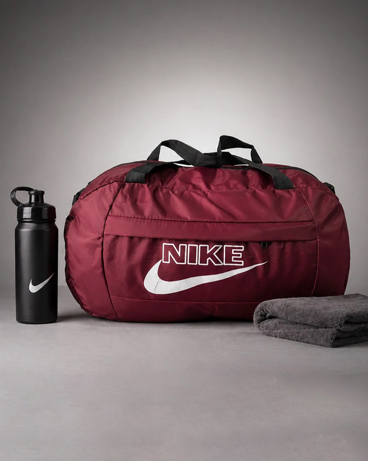 ساک ورزشی مدل NIKE زرشکی کد 6515