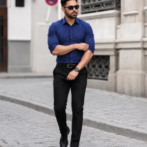 پیراهن مردانه مدل FASHION کد 6525