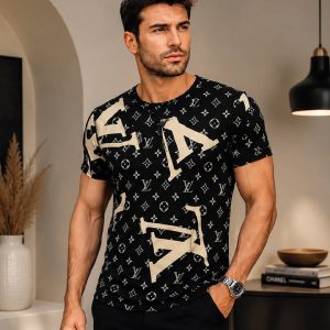 تیشرت مردانه طرح LV کد 6530