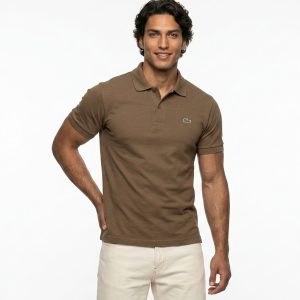 پولوشرت مردانه جودون ساده Lacoste مدل 50294