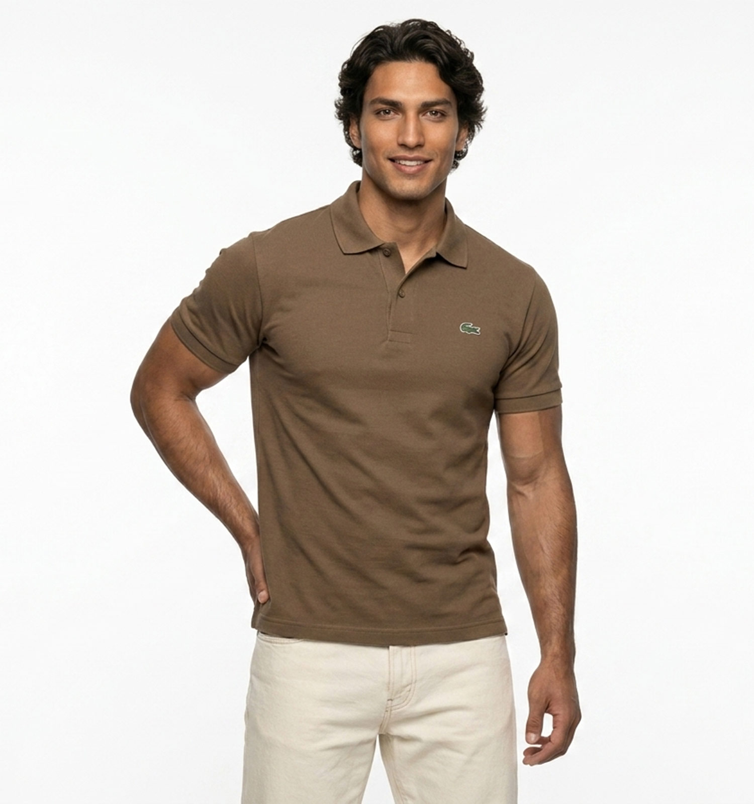 پولوشرت مردانه جودون ساده Lacoste مدل 50294