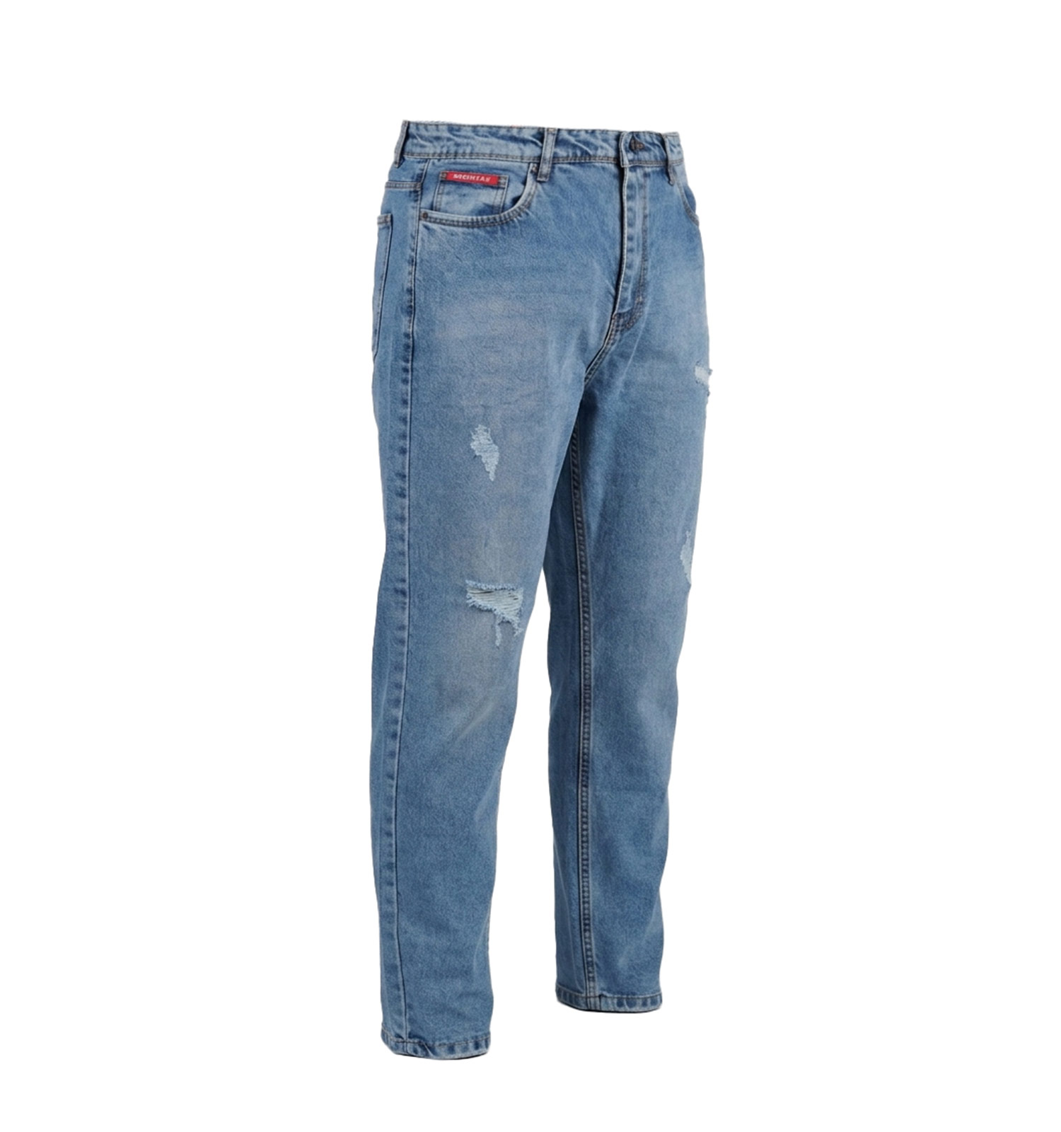 شلوار جین مام فیت مردانه اسپرت Zara مدل 50335