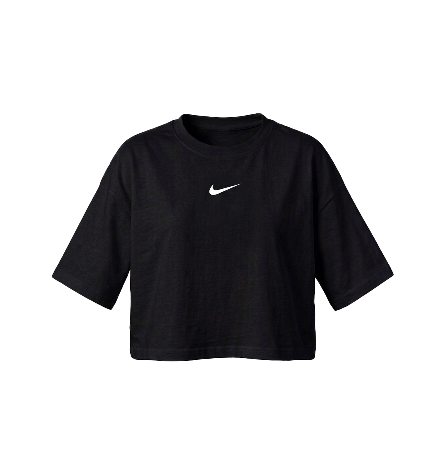 تیشرت Nike یقه گرد زنانه باکسی نخ پنبه طرحدار مدل 50405