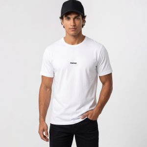 تیشرت Esprit یقه گرد مردانه نرمال نخ پنبه سفید مدل 50445