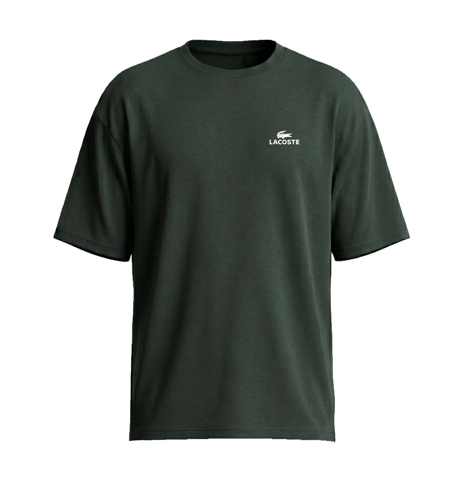 تیشرت Lacoste یقه گرد مردانه باکسی مدل 50431