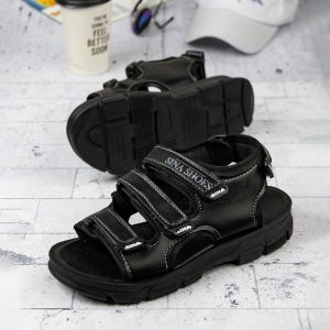 صندل مردانه Sina_Black مدل 3973
