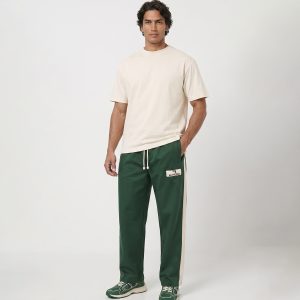 شلوار مردانه نیم بگ ساده بنگال سبز Balenciaga مدل 50767