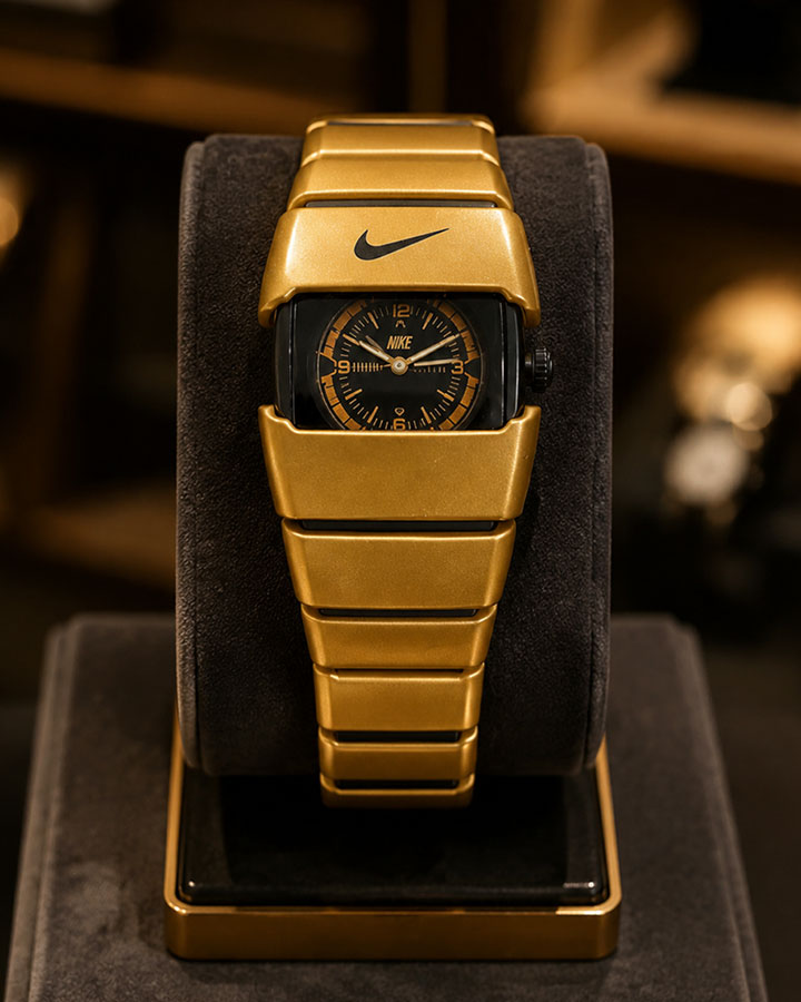 ساعت مچی مدل Nike Dline طلایی کد 6560