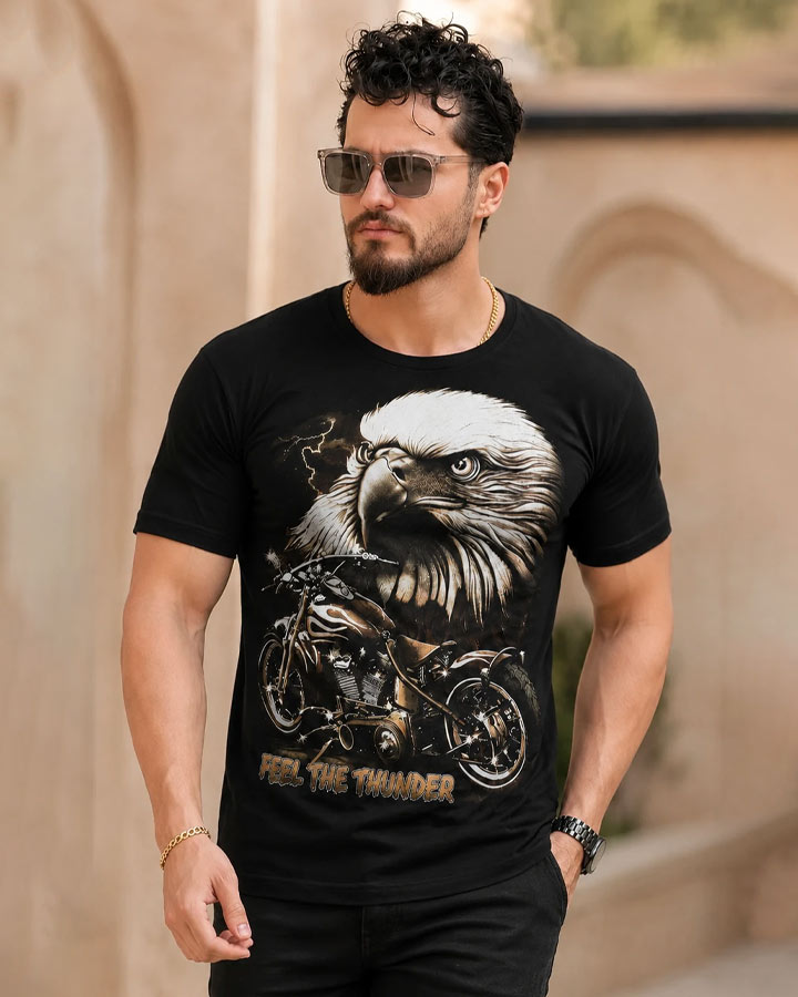 تیشرت مردانه طرح eagle کد 6545