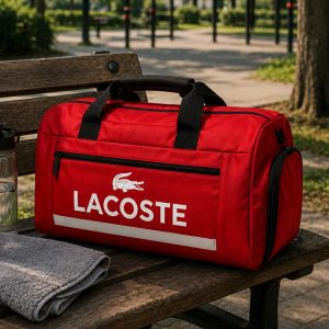ساک ورزشی مدل LACOSTE قرمز کد6567