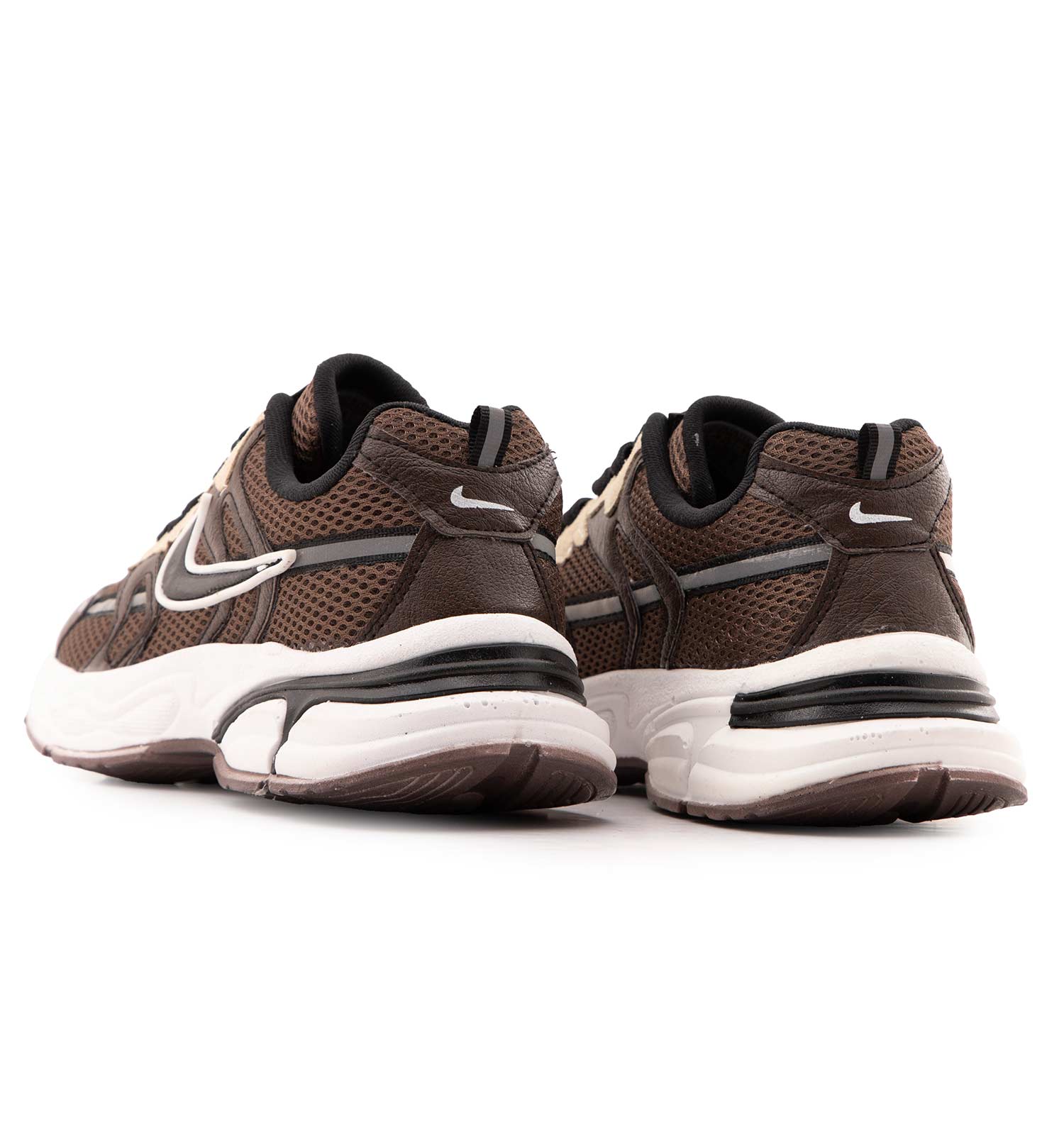 کفش مردانه اسپرت چرم مصنوعی قهوه ای Nike مدل 50724