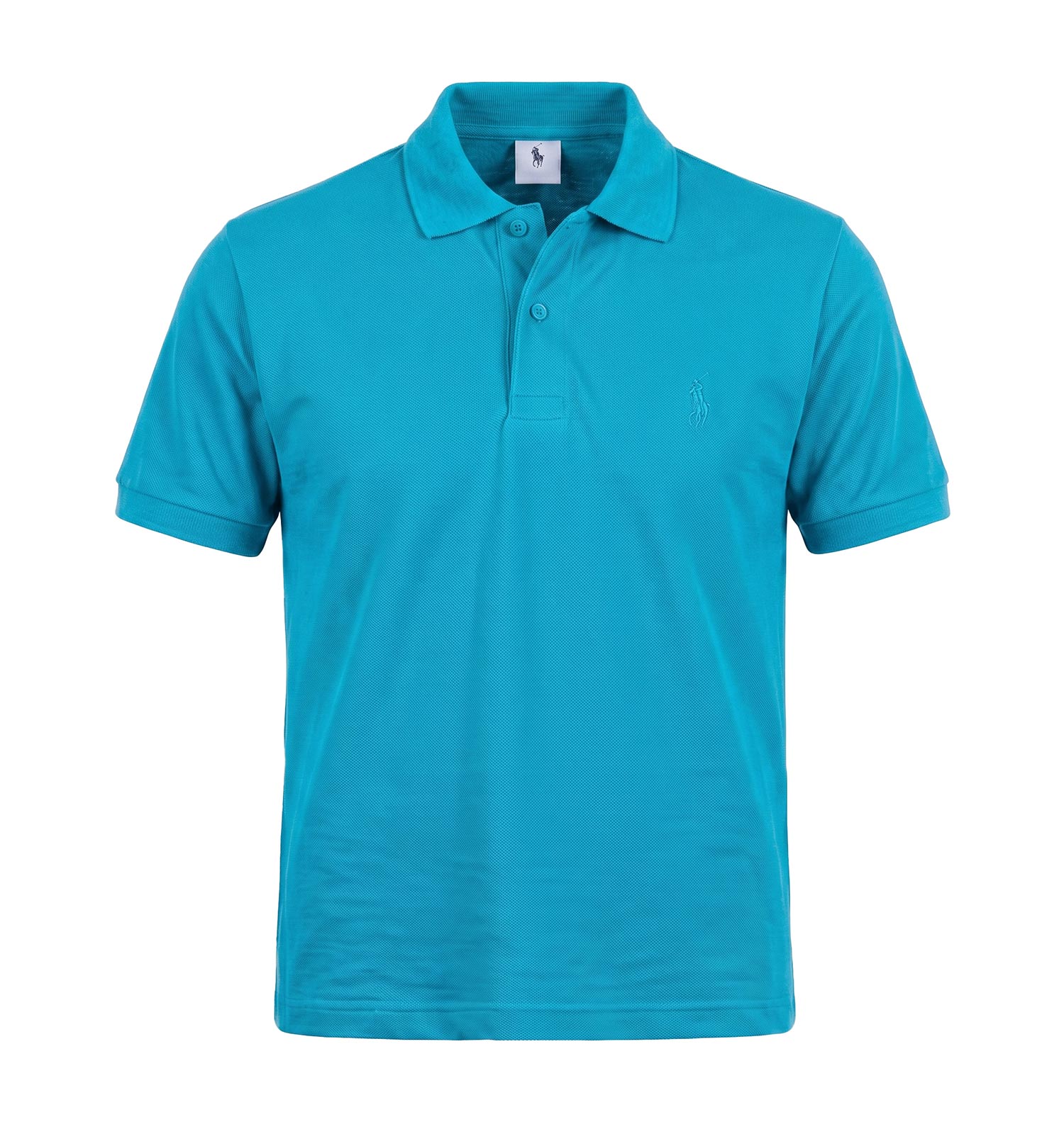 پولوشرت مردانه نرمال ساده جودون پنبه آبی فیروزه ای Polo مدل 50594