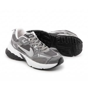 کفش مردانه اسپرت چرم مصنوعی طوسی Nike مدل 50711