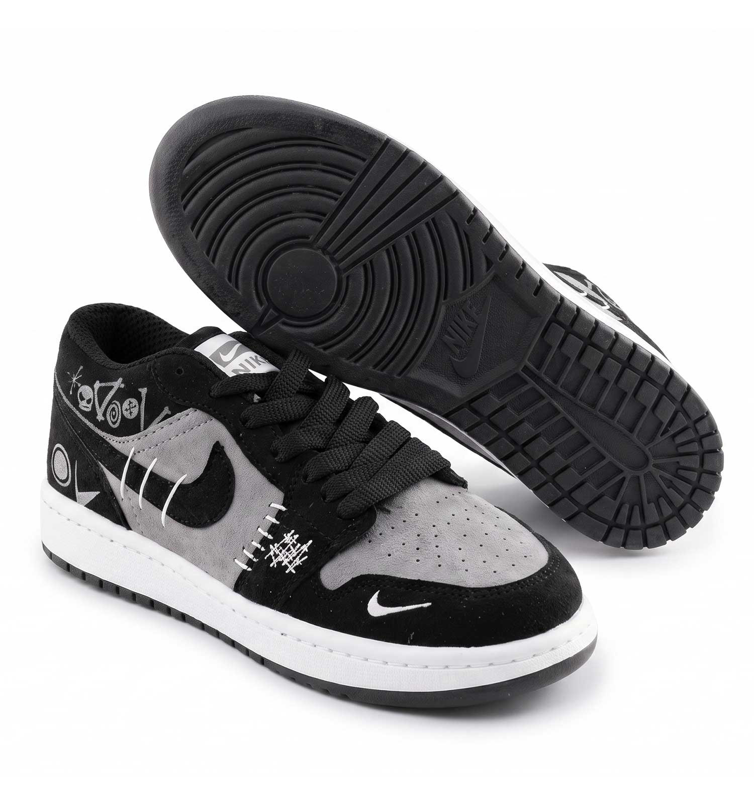 کفش مردانه روزمره سوییت مشکی طوسی Nike مدل 50731