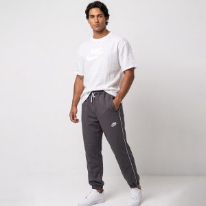 شلوار مردانه نیم بگ ساده بنگال طوسی Nike مدل 50763