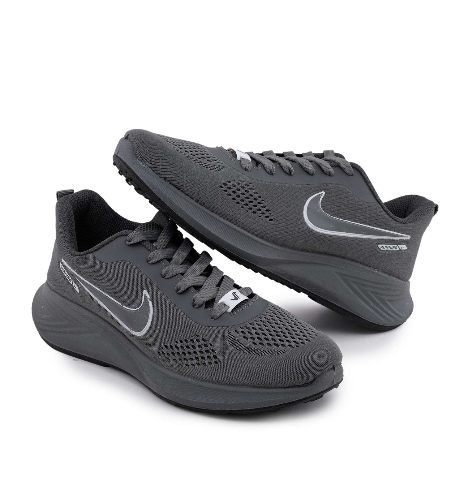 کفش مردانه اسپرت اسپیسر طوسی Nike مدل 50751