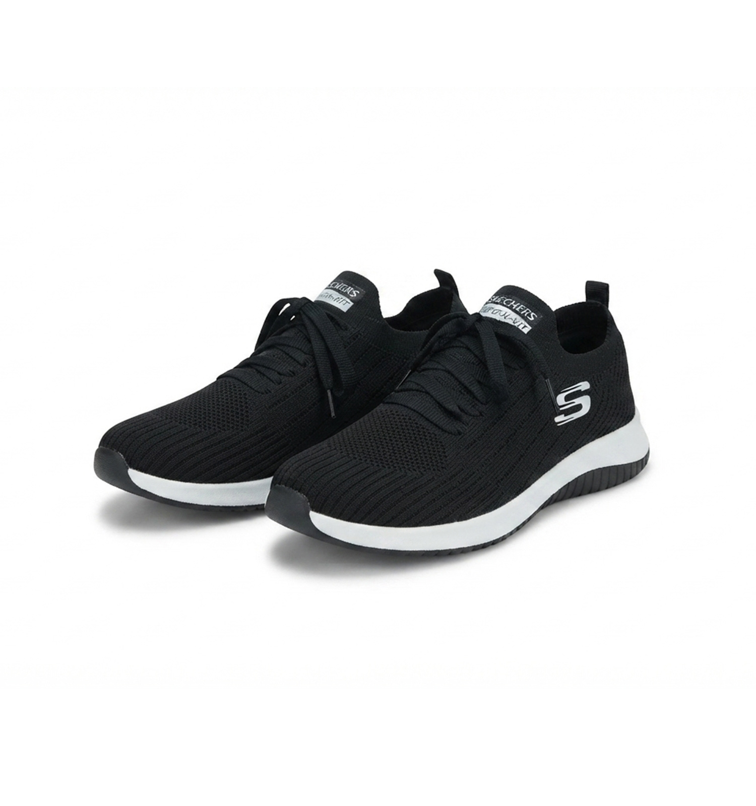 کفش مردانه روزمره بافت مشکی Skechers مدل 50709