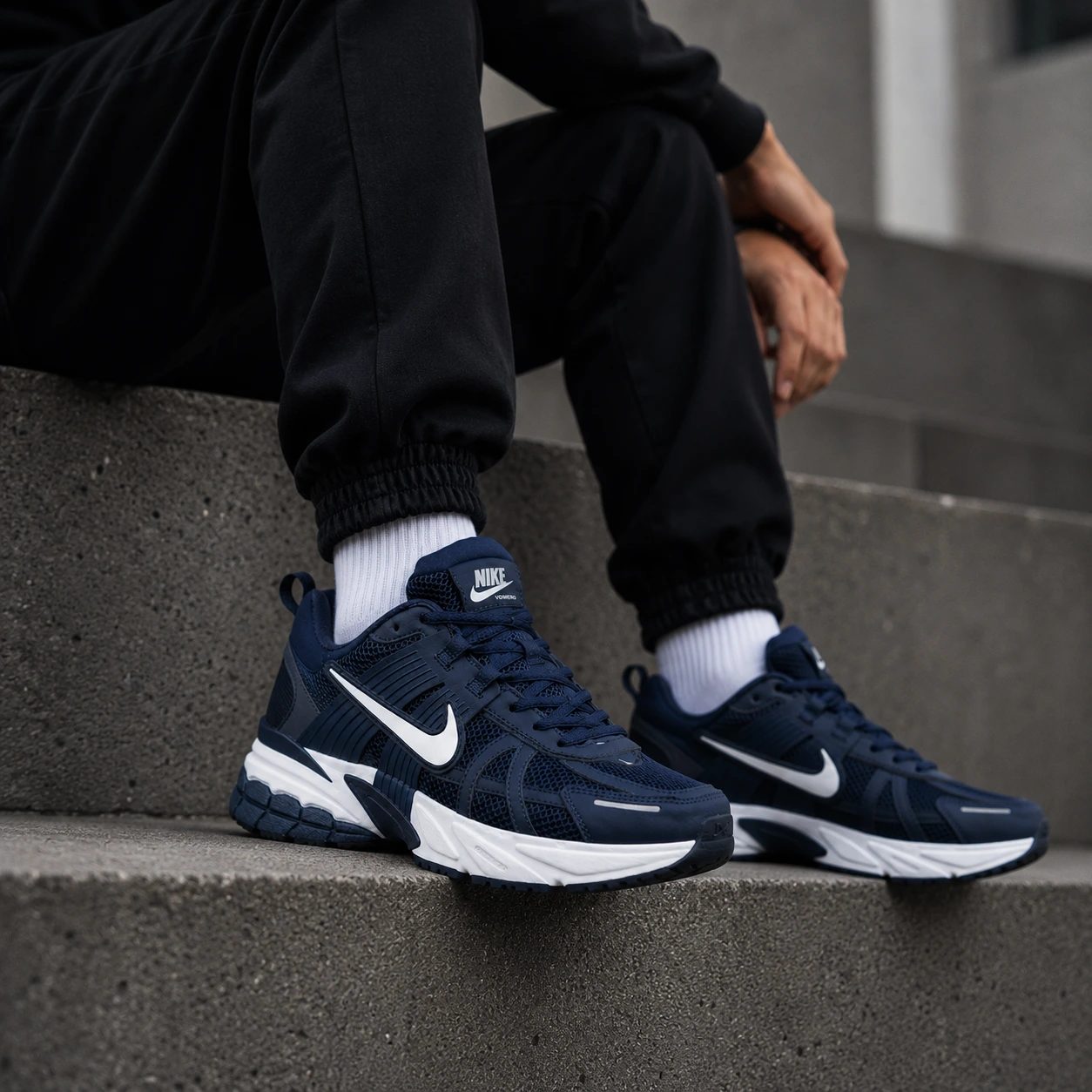 کفش ورزشی نایک وی تو کی ران NIKE V2K RUN سرمه ای