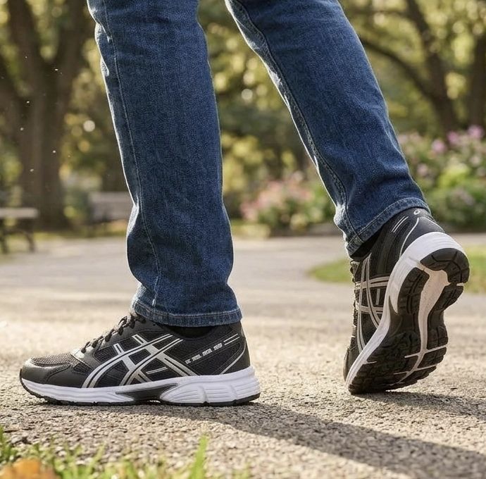 کفش ورزشی Asics مردانه مدل Arian سفید مشکی