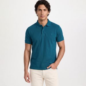 پولوشرت مردانه نرمال ساده جودون پنبه سبز کله غازی Polo مدل 50595